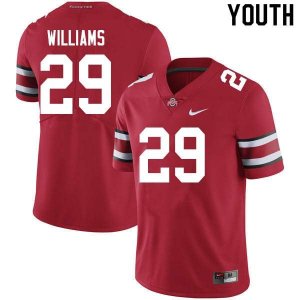 Youth Ohio State Buckeyes #29 Kourt Williams Scarlet Nike NCAA College Football Jersey Cheap BGB3044HX